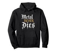 Heavy Metal Trash Rock Música Gótica Sudadera con Capucha