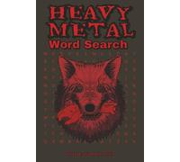 Heavy Metal Word Search Puzzle Book: Word Searches with Easy to Read Print about Metal, Hard Rock, Music and More | 6x9 inches, 110 pages |50+ Puzzles ... Gift for Vacation, Holidays and Relaxation