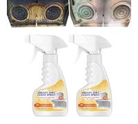 Heavy Oil Cleaner,All-Purpose Oil Stain Cleaner,Multifunctional Powerful Kitchen Foam cleaner,120ml Heavy oil Grease Removal Spray,Durable Stain Cleaning Agent For Kitchen,Household,Stove (2pcs)