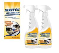 Heavy Oil Cleaner Stain, 2025 Upgrade Kitchen Cleaner Degreaser Spray, All Purpose Cleaners for Oven, Stove, Range Hood & Grill (2PCS 300ml)