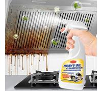 Heavy Oil Cleaner Stain-Effective Multi-Purpose Cleane for Heavy Oil Cleanup with Spray Nozzle Spray for Kitchen, Household, Oven, Stove, Range Hood, Sink (1PCS)