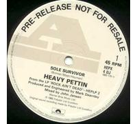 HEAVY PETTIN - SOLE SURVIVOR 7 INCH (7" VINYL 45) UK POLYDOR 1985