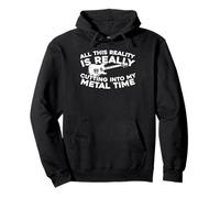 Heavy Rock Metal Música - Músico Metalero Sudadera con Capucha