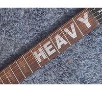 Heavy Sticker Inlay Fret Markers Inlay Stickers pegatinas Guitar & Bass (plata)