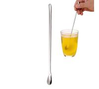 Heavy Stir Spoon, Cocktail Mixing Utensil, Smooth Rotation with Balanced Grip, Premium Steel Beverage Stirrer Tool, Bar Accessory with Modern Design, Kitchen Tool for Iced Tea Reception