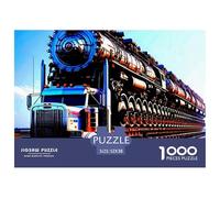 Heavy Transport Truck Material Fiable Buen Regalo para Adultos, Jóvenes Y Amantes De Los Rompecabezas 52x38cm/1000pcs