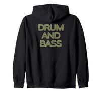 Heavy Underground Drum and Bass Junglist Oldskool Jump Up Sudadera con Capucha