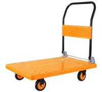 HeavyDu - Carro de mano plegable con ruedas giratorias de 440 libras, varios tamaños (72 x 46 cm) para un fácil transporte y transporte