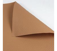 Heavyoff 20 Hojas de papel de regalo de flores con borde, suministros de ramo de floristería, impermeable, papel de regalo o caja de regalo, papel de embalaje, Marrón, 50x50cm