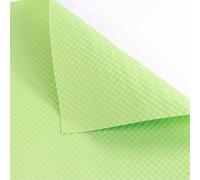 Heavyoff 20 Hojas de papel de regalo de flores con borde, suministros de ramo de floristería, impermeable, papel de regalo o caja de regalo, papel de embalaje, Verde, 50x50cm