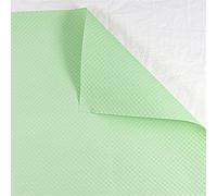 Heavyoff 20 Hojas de papel de regalo de flores con borde, suministros de ramo de floristería, impermeable, papel de regalo o caja de regalo, papel de embalaje, Verde Salvia, 50x50cm