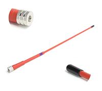 Heayzoki Antena GPS, Antena Alpha de Mano, Antena Blanda de Alta Ganancia para Garmin GPS Astro 430 320 900 220 /Alpha 50 100, Antena Walkie-Talkie(Rojo)