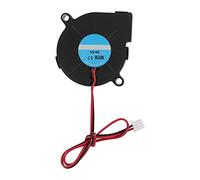 Heayzoki DC Blower Fan, 50 x 50 x 15 mm Turbo Fan Blower Fan Cooling Fan for 3D Printer DIY Accessories, Cooling Blower Fan 0,18 A, Mini Quiet Cooling Fan for 3D Printer, 12 V/24 V Turbina Turbo