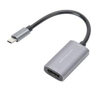 Heayzoki Tarjeta de Captura de Video, Tarjeta de Captura de USB a HDMI 4K 1080P Tipo-C Tarjeta de Captura de Video Soporte de Captura de Juegos Windows/Android/Linux, para teléfonos móviles