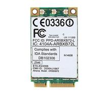 Heayzoki Tarjeta de Red inalámbrica, AR5BXB72 300M Mini-PCI-E Tarjeta de Red de Doble Banda, para IBM Atheros AR5BXB72 ar5008 Mini Tarjeta PCI-E para Lenovo/IBM T60/T61 42T0825