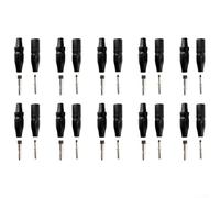 HEBEOT 10 conectores para panel solar de cobre estañado fotovoltaico conector de pegamento suave panel solar conector serie línea a línea compatible con enchufe de conexión compacto MC3