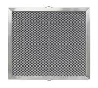 HEBEOT 5881 MERV 8 - Filtro deshumidificador lavable de acero plateado de 12 x 13.5 x 1 pulgadas para unidades de toda la casa E080 E100, diseño reversible, núcleo de espuma de malla de aluminio