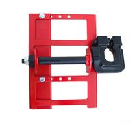 HEBEOT Barra guía de corte vertical para motosierra roja para mini aserradero, soporte estable para cortes precisos 20 5 x 20 5 x 7 1 cm