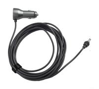 HEBEOT Cable de alimentación CC 3 en 1 para mini antena de plato Starlink con enchufe USB, pantalla de voltímetro LED, cable de 18 AWG, 12 24 V, compatible con coches, camiones, autobuses, barcos