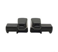 HEBEOT Clip de retención para visera solar compatible con Land Range L322 2003 a 2012, soporte interior de repuesto OEM EGP000050VAE EGP000040VAE EGP000050PVA (negro izquierda)