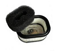 HEBEOT Cubierta de cilindro de filtro de aire para piezas de motosierra 066 MS660, repuesto para protector de chispas y kit de soporte, ajuste de precisión para mantenimiento del motor (filtro de aire