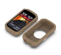 HEBEOT Funda protectora de silicona para Edge 1050 de media cubierta Edge 1050 (marrón)