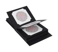 HEBEOT Ishihara - Cuadro de prueba de diferencia de color (38 placas para evaluación de la visión, 19 x 14,8 x 4 cm)