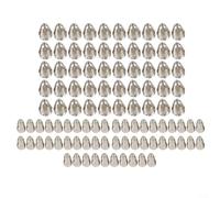 HEBEOT Juego de 100 electrodos de plasma y boquilla para antorcha de plasma P80 compatible con máquinas de corte CUT-70 CUT-80 CUT-100 CUT-120 de 1,1 mm, 1,3 mm, 1,5 mm, 1,7 mm de apertura (1,3 mm)
