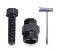 HEBEOT Juego de extractor de volante y llave de inercia de 22 mm y 26 mm para modelos de motosierra 026 028 030 031 MS260 MS360 Herramienta de extracción de estator de rosca externa Construcción de
