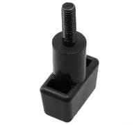 HEBEOT Lock Tab N087375 y tornillo de bloqueo 5140127-16 Accesorios de repuesto para sierra ingletadora DW723, herramientas eléctricas, juego de piezas compatibles de plástico negro, incluye 1 pestaña