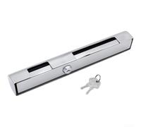 HEBEOT Motor fueraborda de acero inoxidable 304 antirrobo bloqueo resistente accesorio de seguridad marina se adapta a motores de 5 a 60 HP para barcos de pesca, plata, 30 x 4 x 4 cm, fácil de