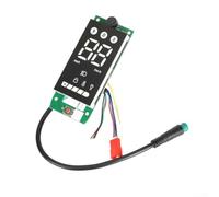 HEBEOT Placa de circuito de scooter eléctrico, tablero de instrumentos de scooter E Pantalla transparente Reemplazo impermeable para Xiaomi para scooters eléctricos 4Lite Accesorios de piezas (B)