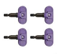 HEBEOT Sensor TPMS preprogramado para Tesla 3 S X 2020-2025, sistema inalámbrico de monitoreo de presión de neumáticos de repuesto con tecnología Infineon Chip BLE, no requiere calibración (morado)