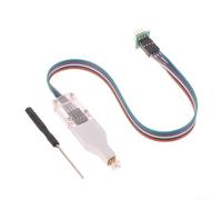 HEBEOT SOP8 WSON8 QFN8 DFN8 Cable programador de chip con sondas de pin de resorte para programar lectura escritura soporta 4.4 5.8 6.5 8.5 paso con bloque limitador flexible AC (8.5 mm)