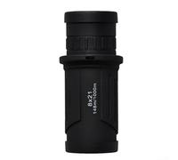 HEBEOT Telescopio monocular ultra gran angular, mini telescopio portátil con paño para lentes, cuerda de lente, bolsa suave para observación de aves, conciertos deportivos, viajes (B)