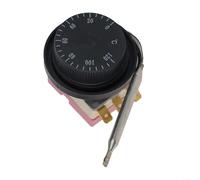 HEBEOT Termostato capilar con interruptor de control de temperatura, termostato integrado, 0-120 °C, control de temperatura, termostato de 35 x 45 x 36 mm