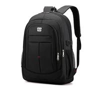 Hebetag Mochila de ciclismo de montaña para hombres y mujeres, viajes, deportes al aire libre, motocicleta, bicicleta, equitación, mochila de día, Negro, Mochilas Daypack