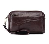 Hebetag Xieben Bolso De Cuero Correa Para La Muñeca Para Hombre Titular De Teléfono Bolso Para La Bolsa Negocio Compartimientos Múltiples Bolso Phone