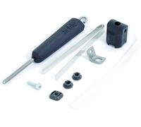 Hebie elastómero Amortiguador de dirección, Negro, 5 x 5 x 3 cm