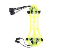 Hebilla ajustable, material TPE recurvo para caza, larga vida útil (amarillo)