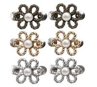 Hebilla ajustable para pantalones y faldas, sin sew instantánea, clip reductor de cintura invisible para pantalones y faldas, accesorio de ropa extraíble (- 2set,02)