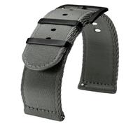 Hebilla ajustable Pulseras nylon elástico trenzado Correa de reloj de nailon, correa de reloj de 20 a 22mm, correa de reloj de lona gruesa, barra deportiva de liberación rápida, relojes de pulsera, pu