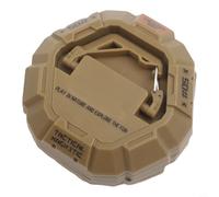 Hebilla colgante para tienda de campaña al aire libre con fuerte suspensión magnética y bloqueo de gancho para colgar de forma segura luces y accesorios de camping (arena)