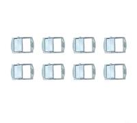 Hebilla de aleación de zinc de 25 mm para sistema de correa de amarre resistente, tensor fiable para maletas y necesidades de fijación de almacenamiento de herramientas