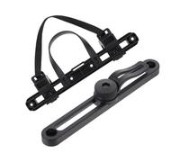 Hebilla de Amarre para Bicicleta Ajustable Resistente Negra de Nylon | Fijación Rotatoria y Fácil de Usar, Accesorio Simple y Estilizado, para Equipaje y Alforjas Traseras