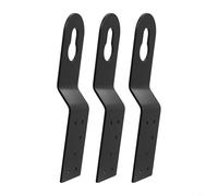 Hebilla de anclaje de seguridad de techo para edificios de marco de madera, punto de anclaje permanente de techo de aleación de aluminio con clip de arnés de protección contra caídas, gancho de equipo