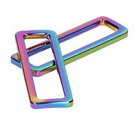 Hebilla de Anillo Rectangular de Metal de 10 Piezas, Anillos de Bucle, Correas, Cinturones, Hebilla, Correa, Accesorios para Cinturón, Accesorios de Bricolaje, Llaveros, Cinturones Y Correa(50mm)