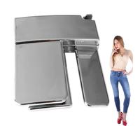 Hebilla de cinturón, clip de cinturón, hebilla de cintura, plegable para correas, clip portátil, cintura elástica ajustable sin clavos, plegable invisible para hombre, pantalones vaqueros