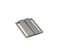Hebilla de cinturón de Metal de 2/4 Uds 50mm para mujer, cinturón de abrigo, hebillas decorativas, accesorios de costura DIY