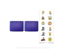 Hebilla de cinturón de seguridad de coche sin BPA - Mantiene tu receptáculo estable y vertical - con set de pegatinas de seguridad para niños (2 unidades, altura - hebilla de tracción)